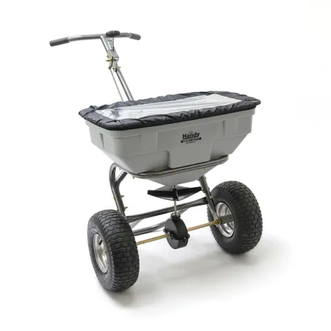 Handy Handy 125lbs Heavy Duty Push Broadcast Spreader (THS125HDUTY)