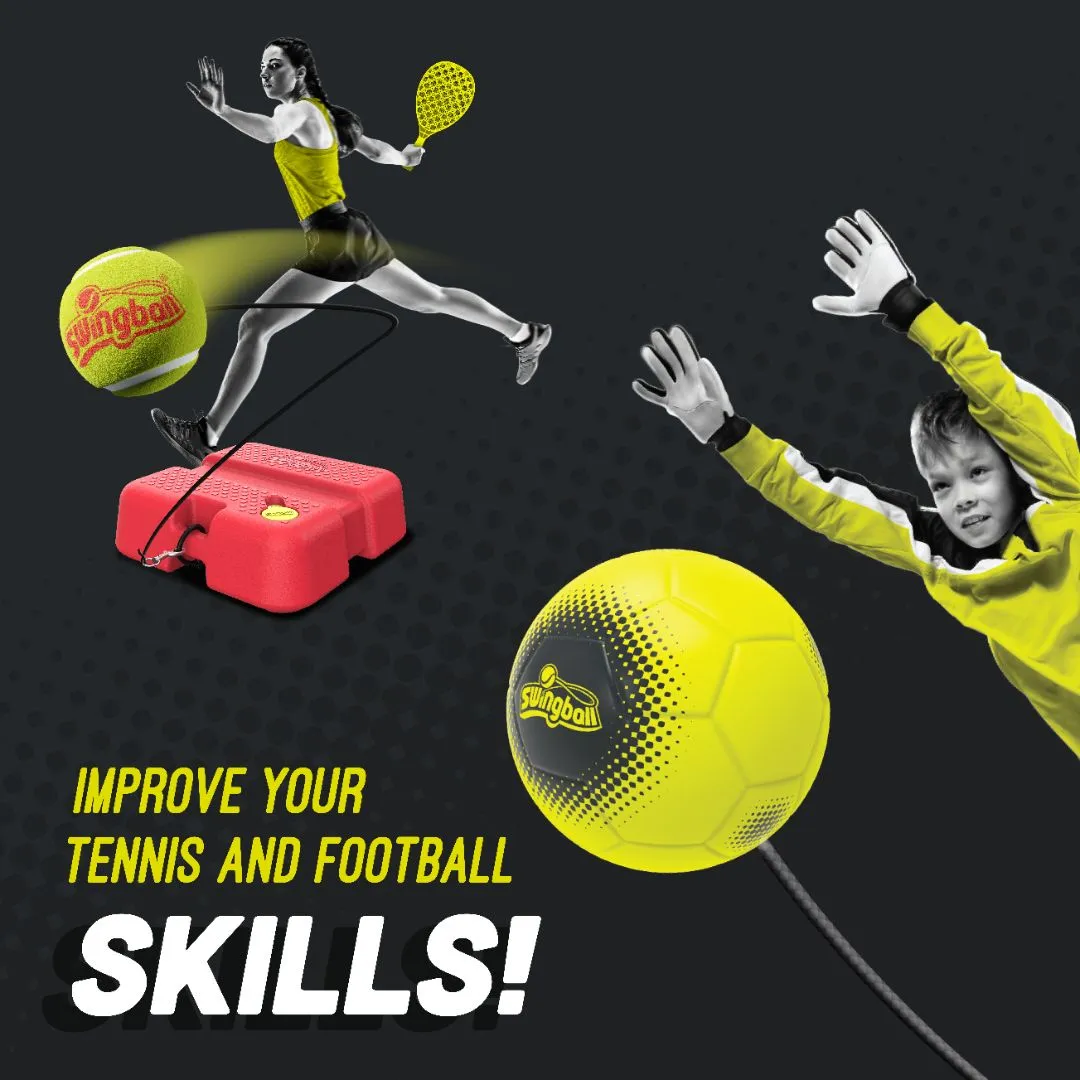 TP Toys Swingball 2in1 Reflex Tennis and Football Trainer — view 3 of 3