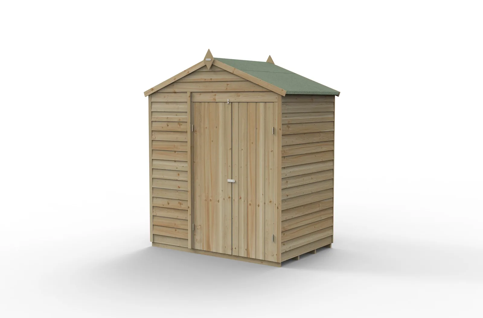 4LIFE Apex Shed 6×4 – Double Door – No Window — view 3 of 17