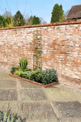 6ft x 1ft Traditional Square Garden Trellis