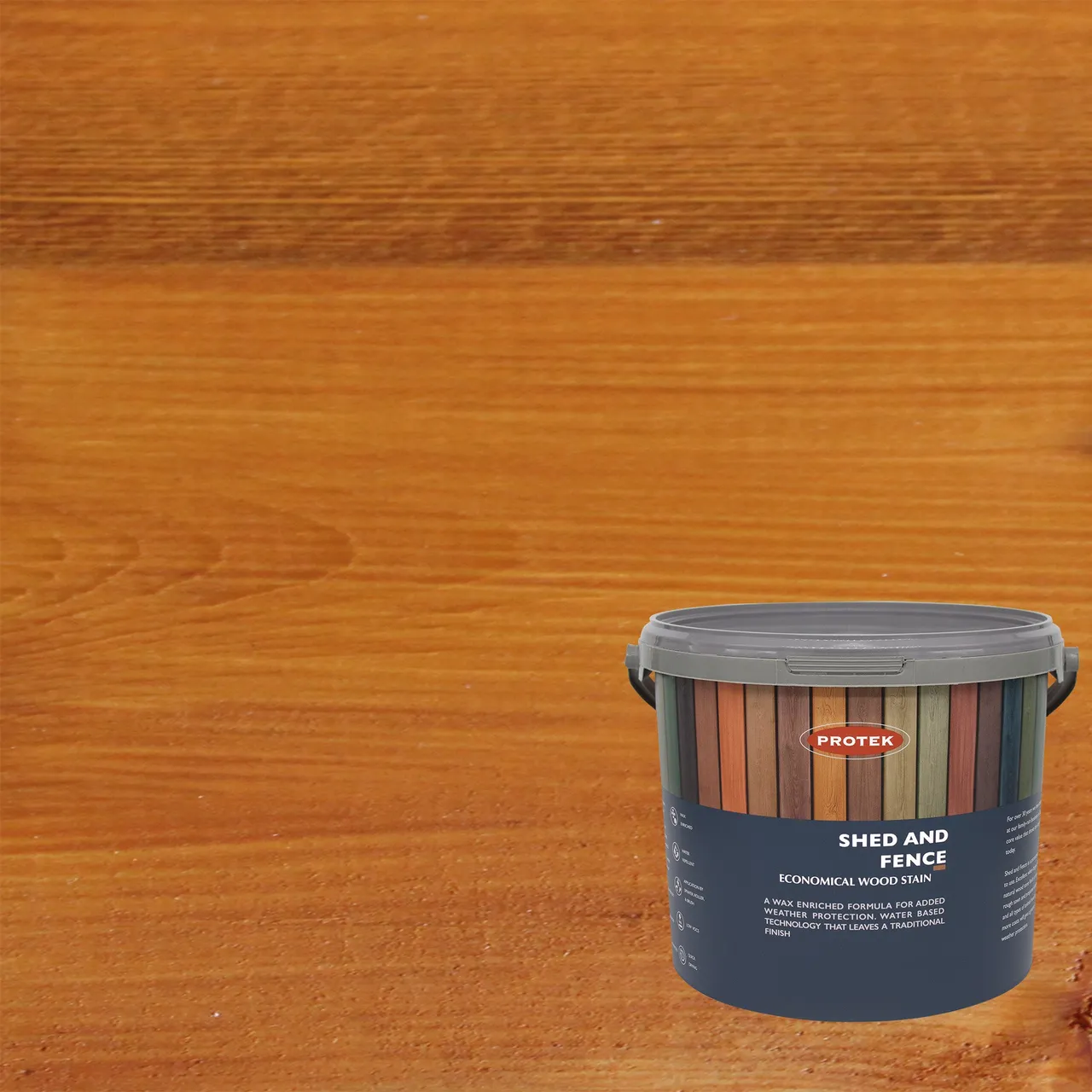 Protek Products Gold Shed & Fence Paint