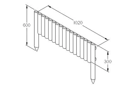 Border Section – 30cm — view 3 of 3