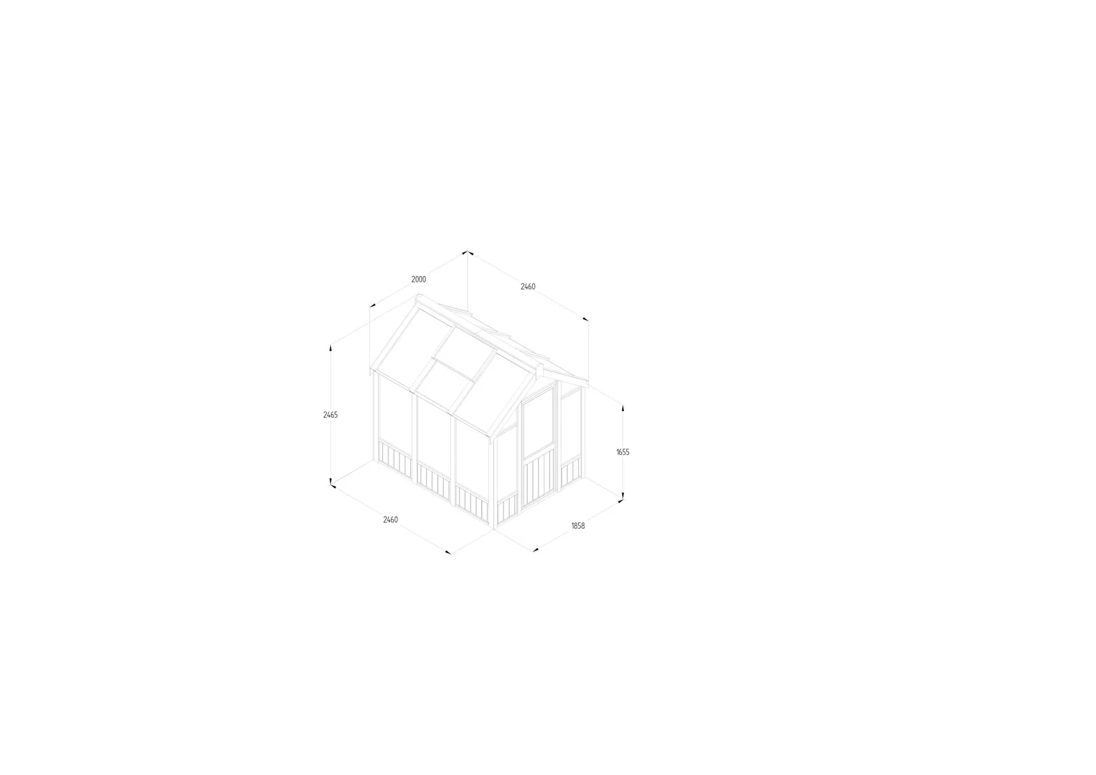 Vale Greenhouse- 8×6 — view 3 of 8