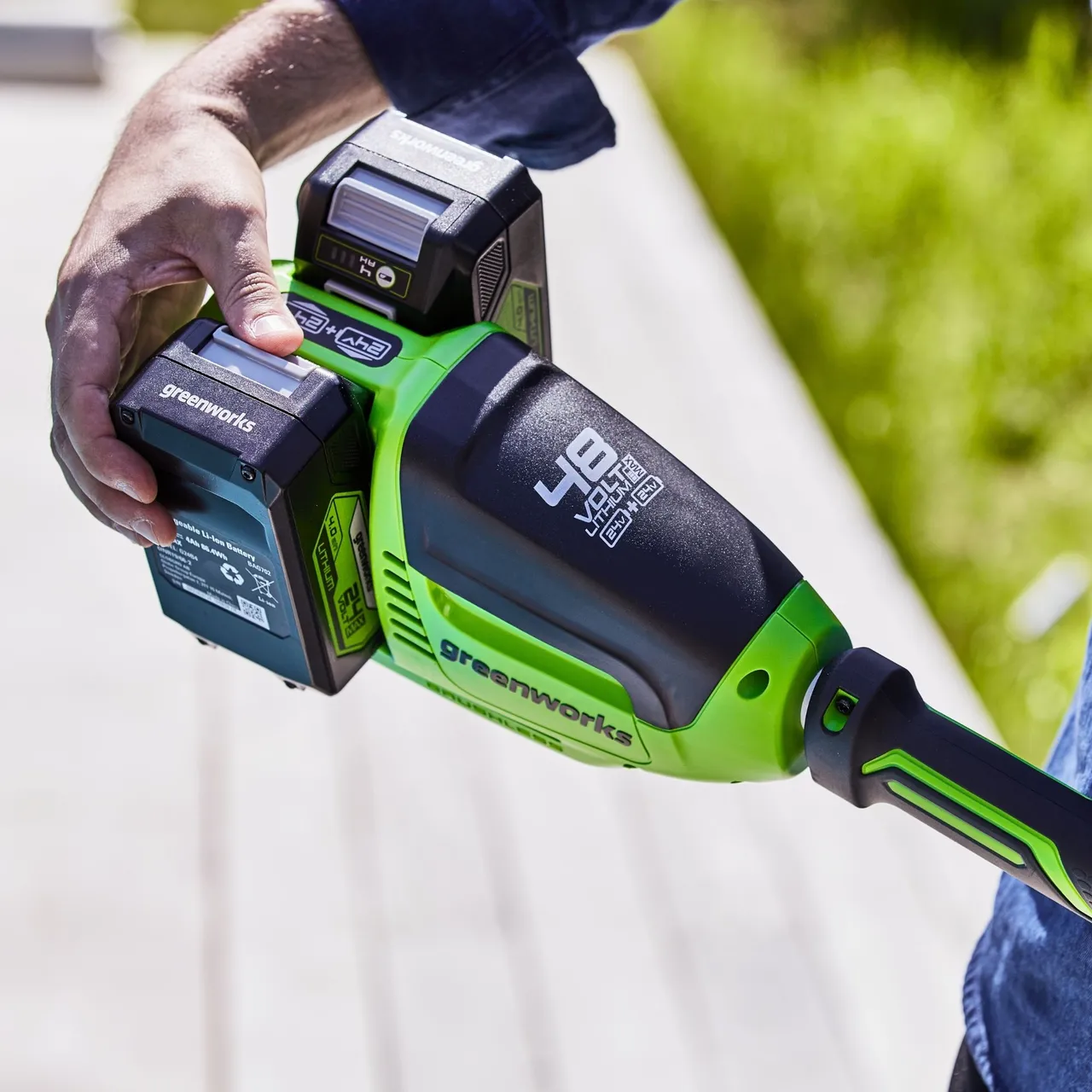 Greenworks Greenworks 48V 40cm Cordless Brushless Brush Cutter and Line Trimmer (Tool Only) — view 3 of 3