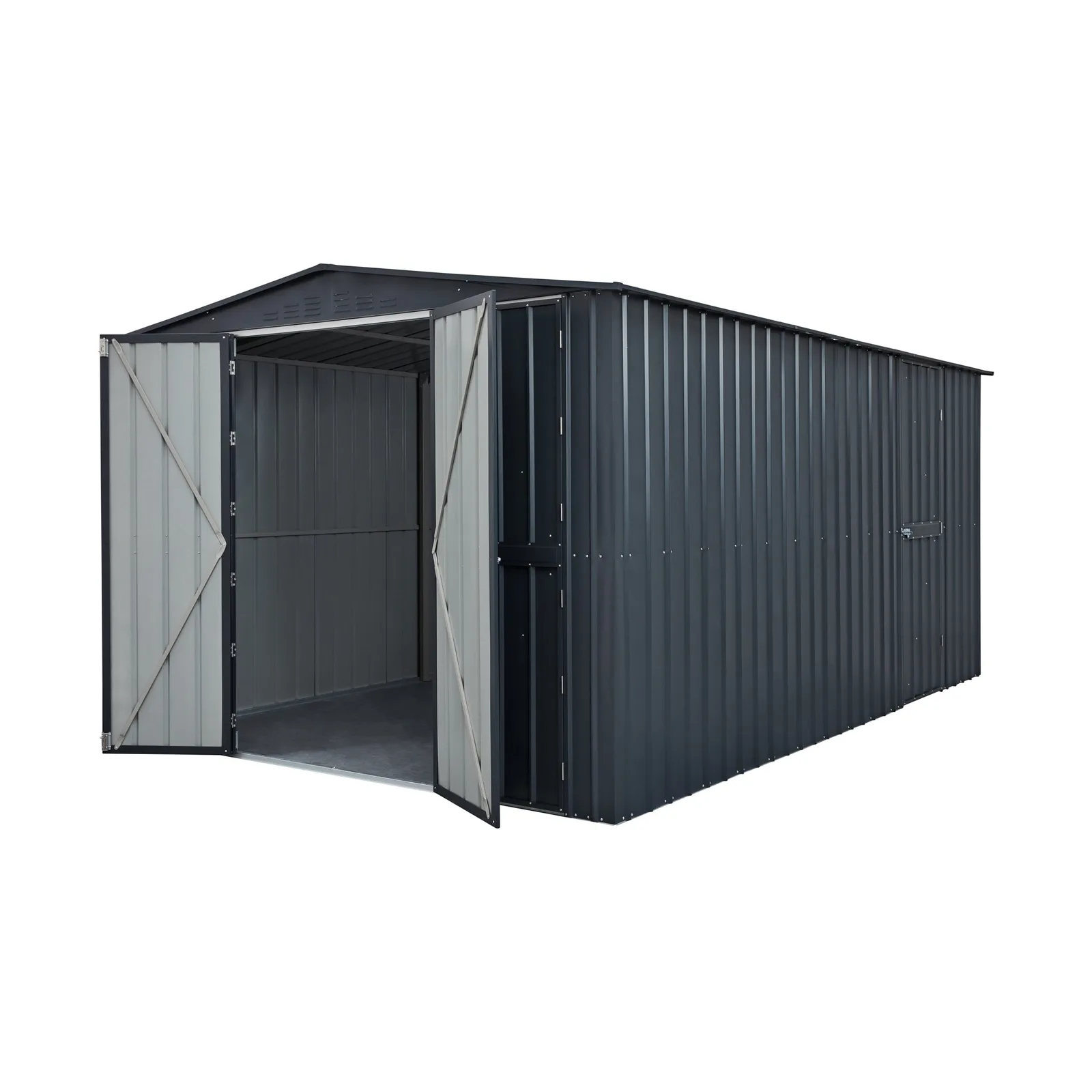 Mercia Garden Products Globel Dual Door Workshop Garage
