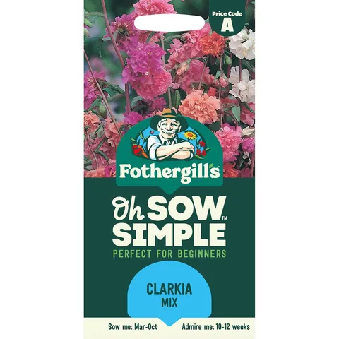 Mr Fothergills Oh Sow Simple - CLARKIA Mixed Seeds