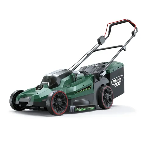 Webb Webb 40V (2 x 20V) 43cm / 17″ Cordless Rotary Lawnmower (Tool Only)
