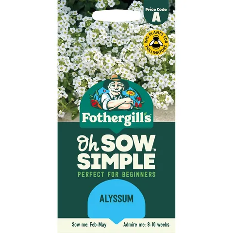 Mr Fothergills Oh Sow Simple - Alyssum Seeds