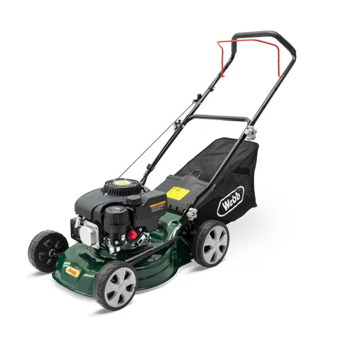 Webb Webb R410HP Push Petrol 4 Wheel Lawn mower