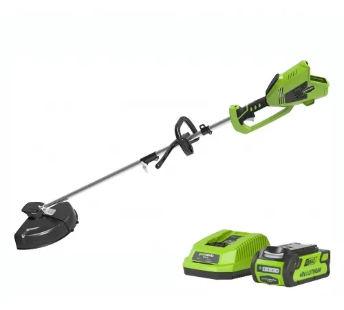 Greenworks Greenworks G40BC 40v Cordless Trimmer c/w battery & charger — view 2 of 3