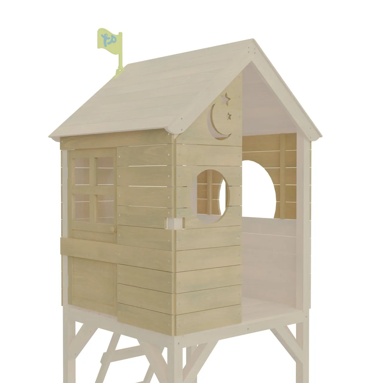 TP Toys TP Treehouse Wooden Play Tower Wooden Panels- FSC® certified