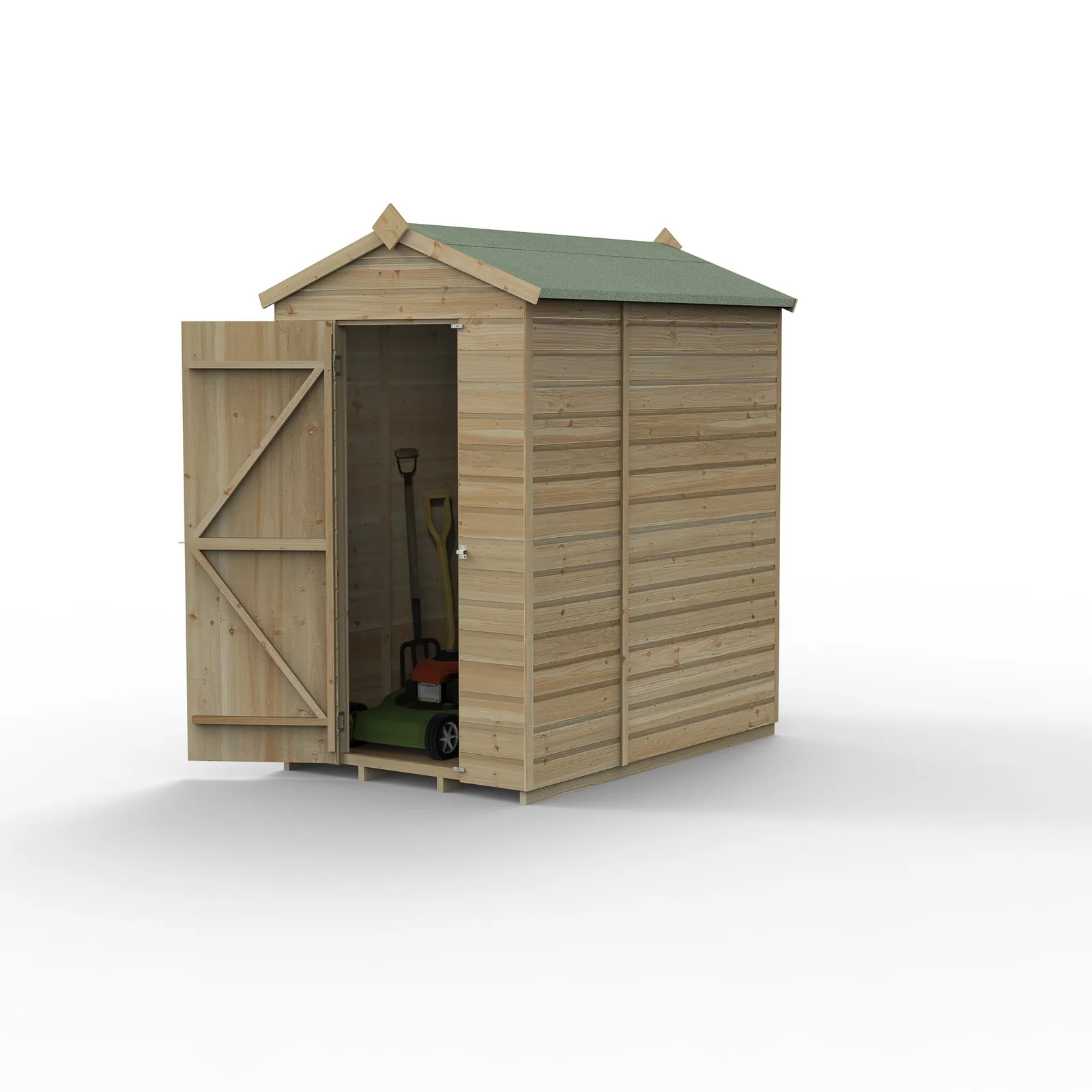 Beckwood 4×6 Apex Shed – No Windows — view 2 of 18