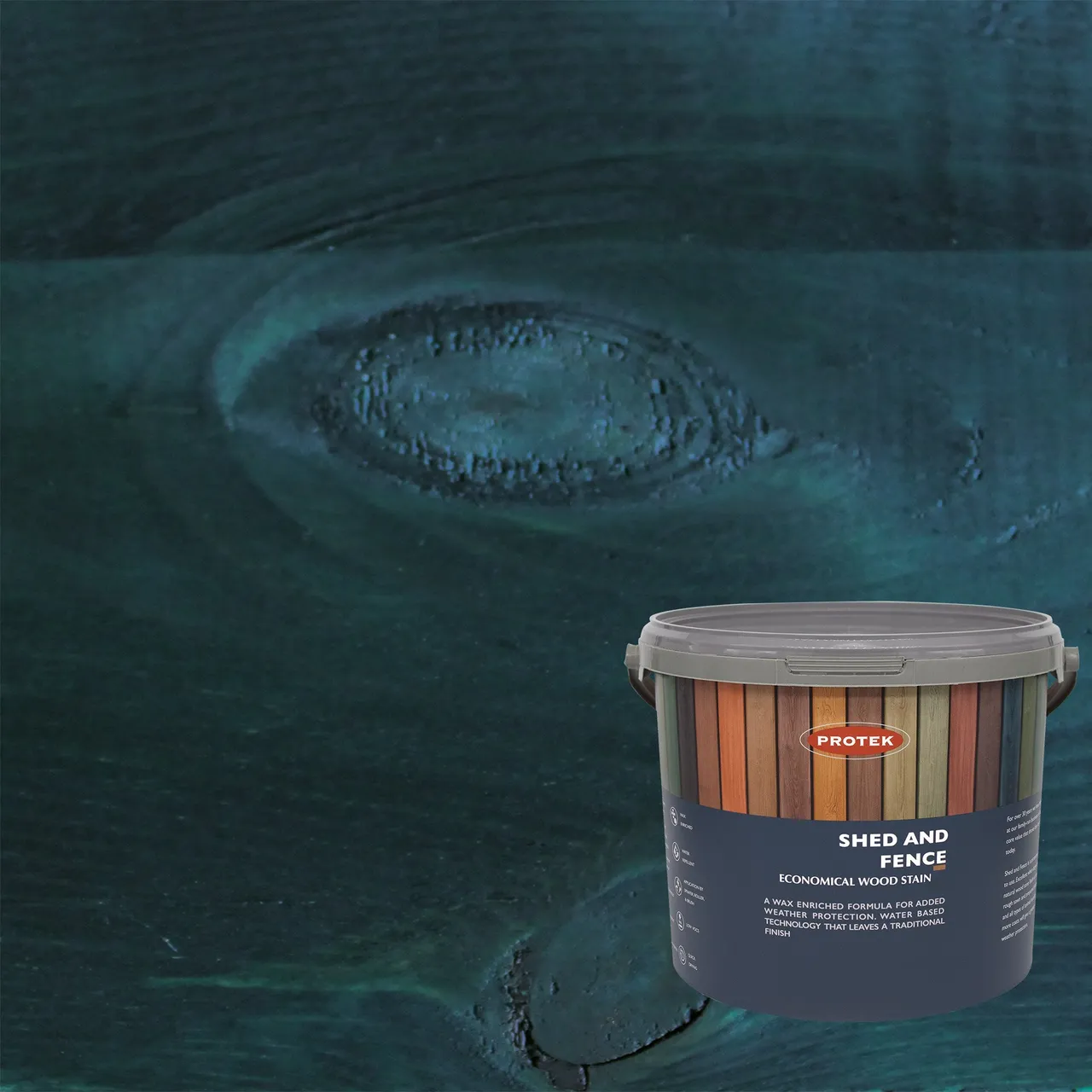 Protek Products Dark Blue Shed & Fence Paint