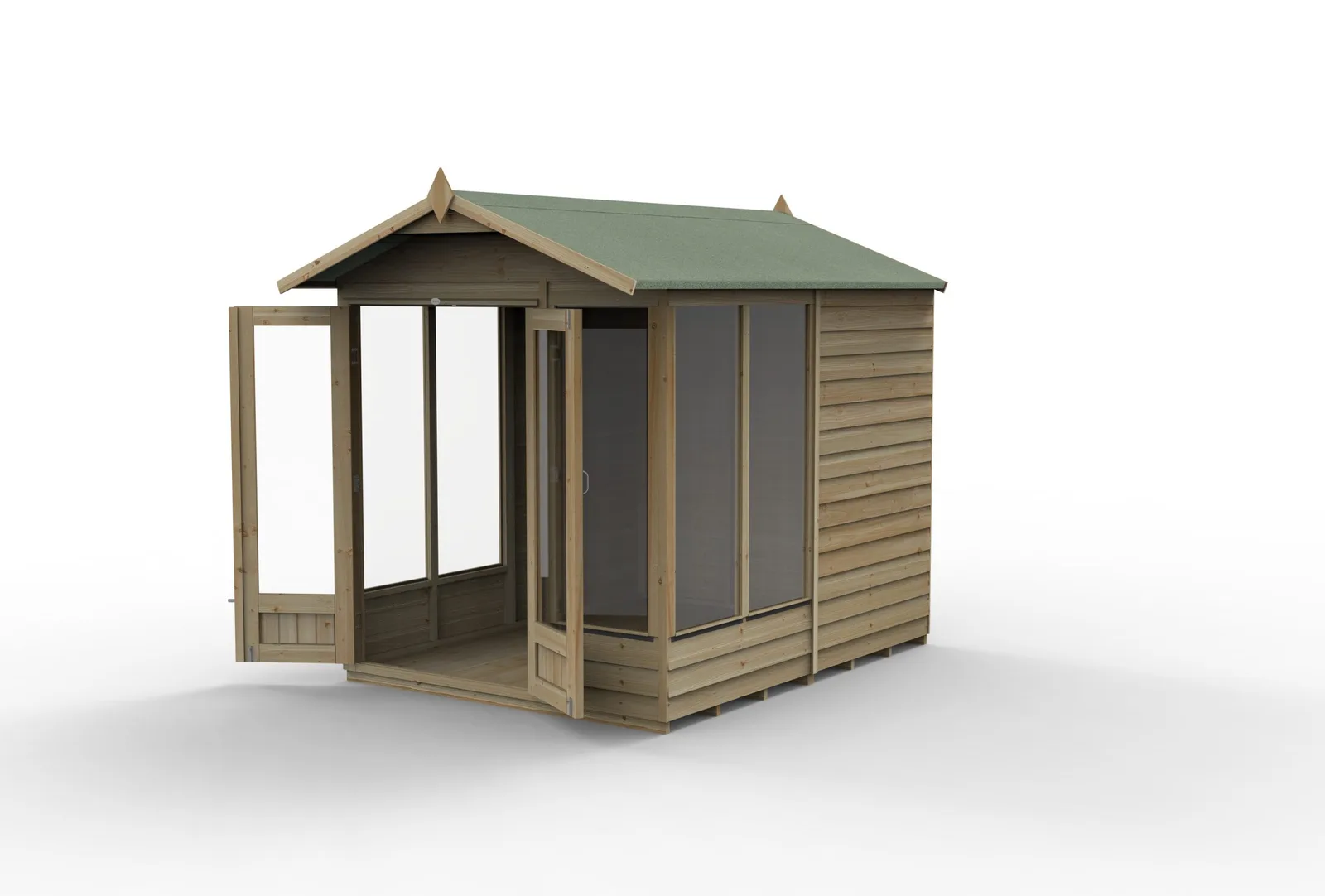 4LIFE Apex Summerhouse 6×8 – Double Door – 5 Window — view 3 of 12