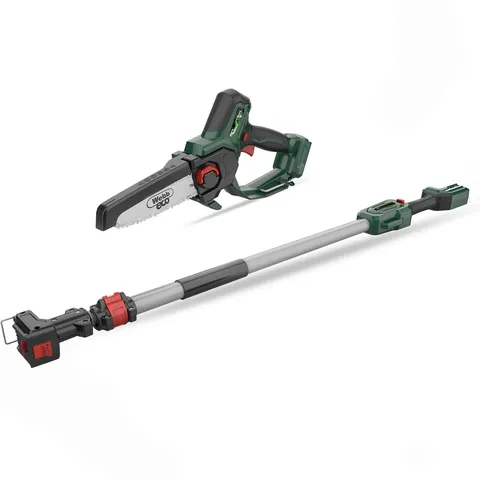 Webb Webb Eco WEV20EXTPSBARE 20V Cordless Mini Pruning Saw with Extension Pole (Tool Only)