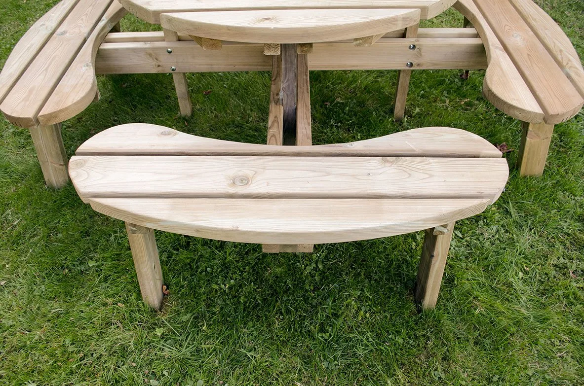 Circular Picnic Table — view 3 of 4