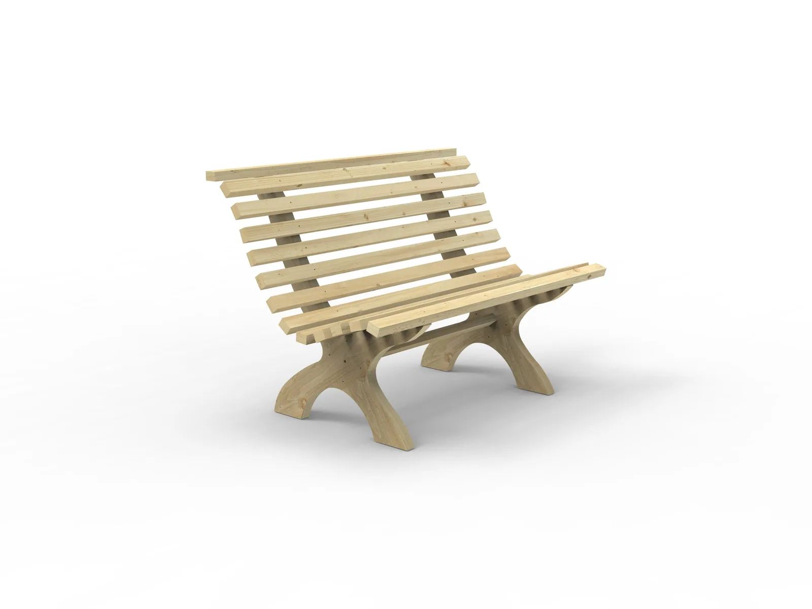 Kuba Bench 1.2m — view 3 of 5