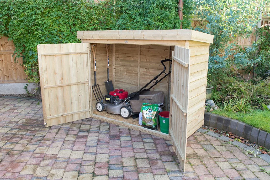 Pent Large Outdoor Store – Pressure Treated