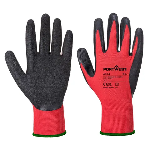Portwest Flex Grip Latex Work Gloves