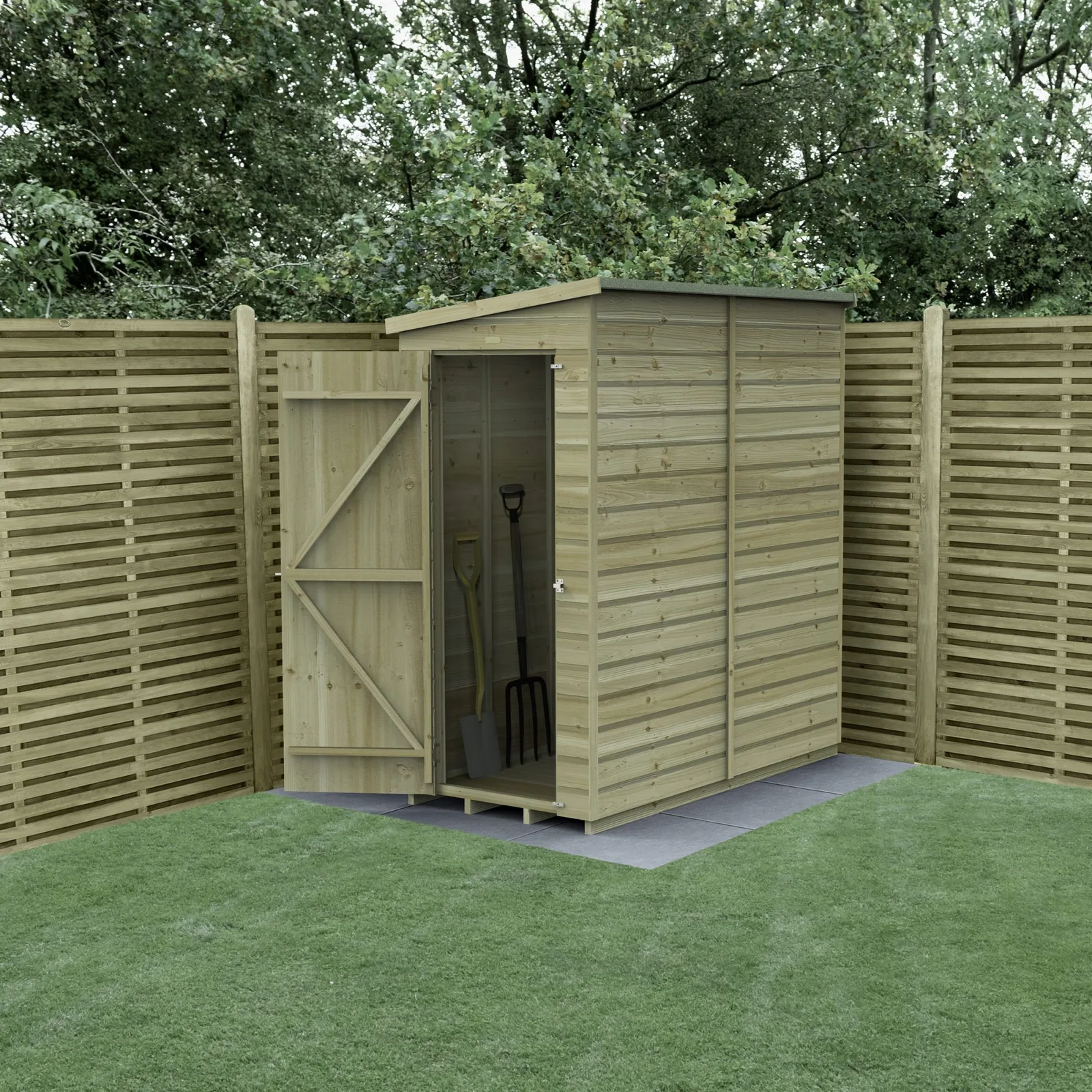 Beckwood 6×3 Pent Shed – No Windows