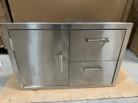 Draco Grills Draco Grills Stainless Steel Build-in Outdoor Kitchen Dual Drawer and Single Door Unit **Ex Display**