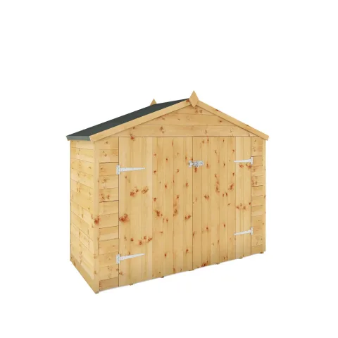 Mercia Garden Products 3 x 7 Tongue & Groove Apex Bike Store