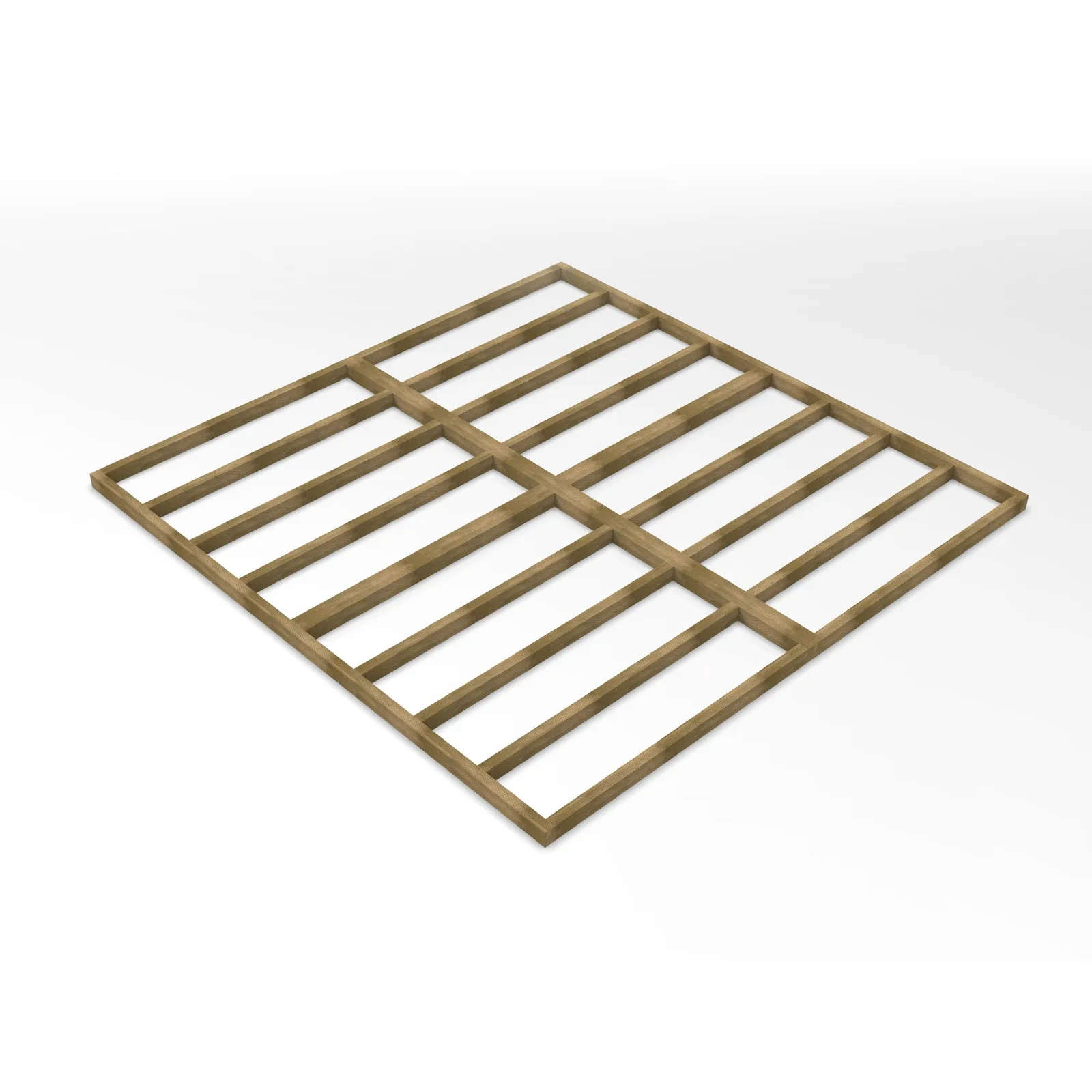 10 x 10 Shed Base for Forest Overlap Sheds