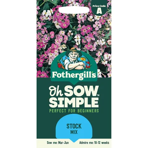 Mr Fothergills Oh Sow Simple - STOCK Mix Seeds