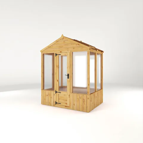 Mercia Garden Products Woodsman Apex Wooden Greenhouse
