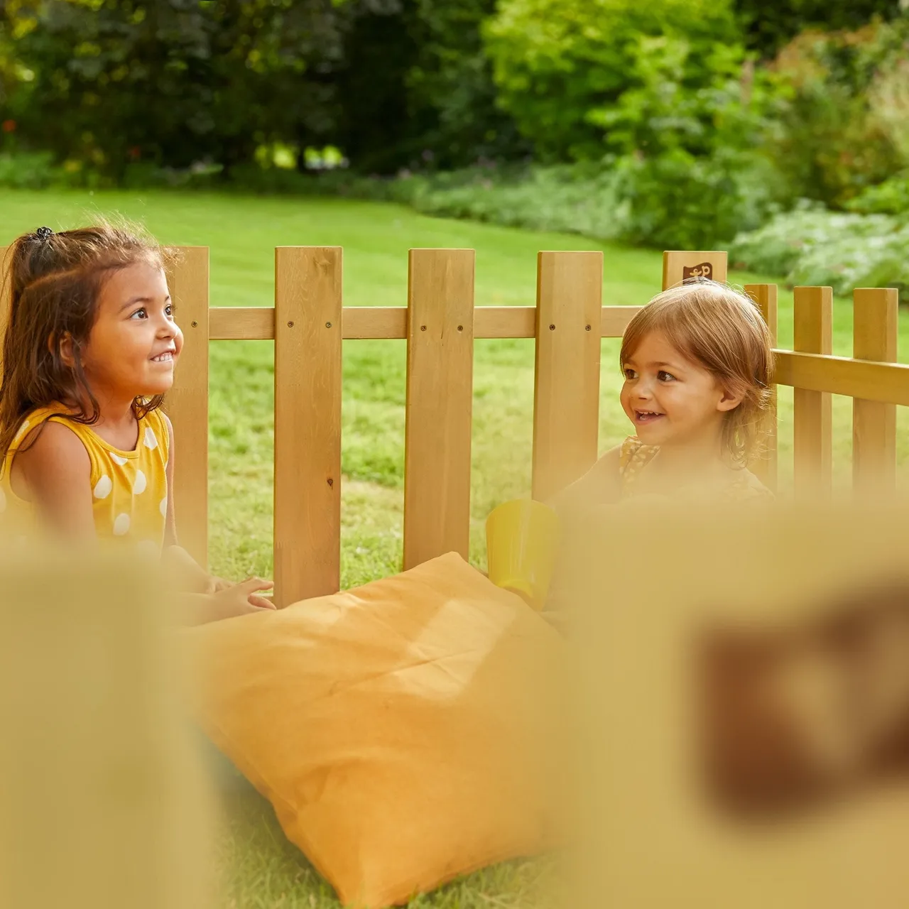 TP Toys TP Wooden Picket Fence Cottage Playhouse Accessory - FSC® certified — view 2 of 2