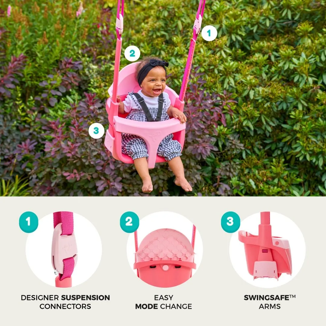 TP Toys TP Quadpod® Pink Baby Swing Seat — view 3 of 3