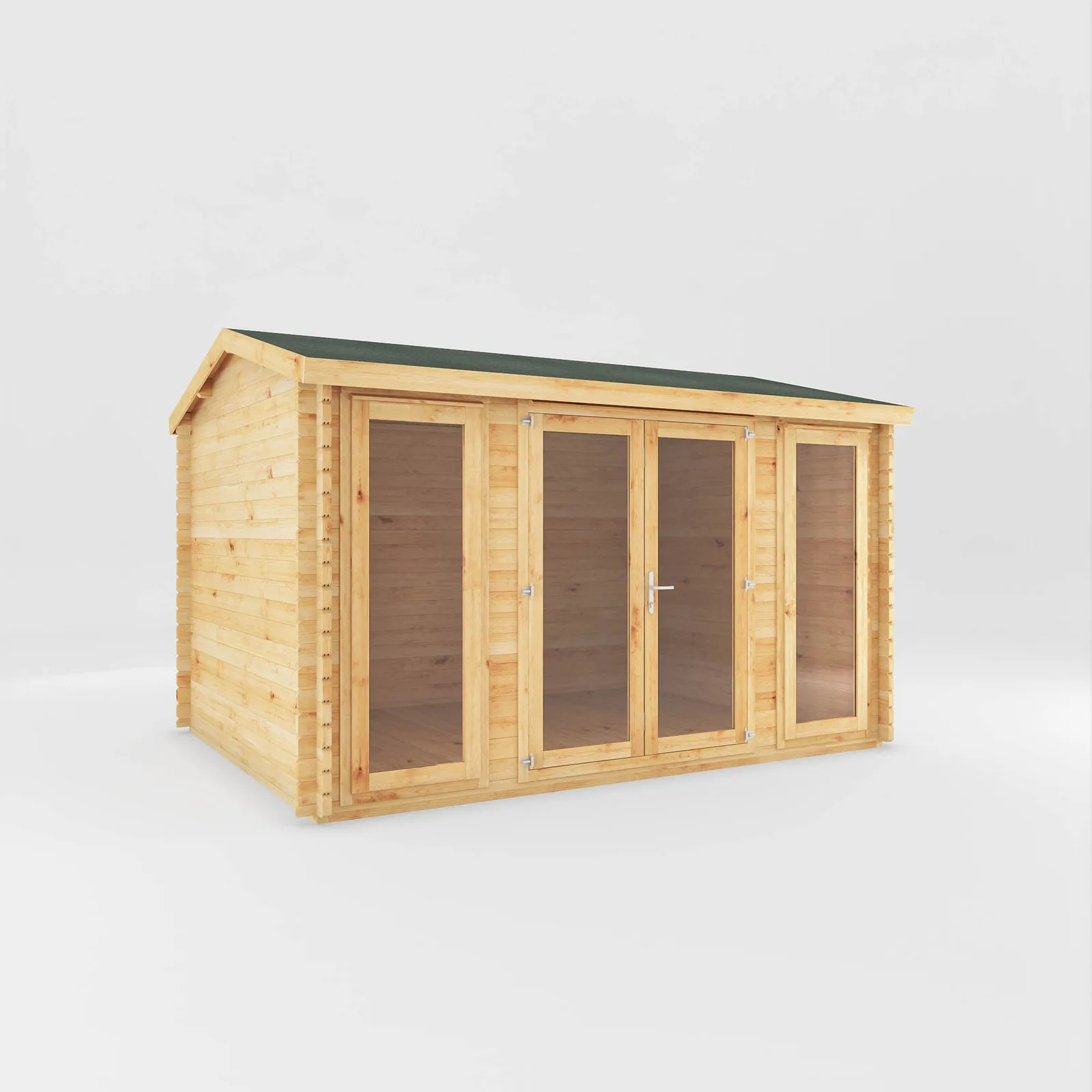 Mercia Garden Products The Home Office Studio Log Cabin