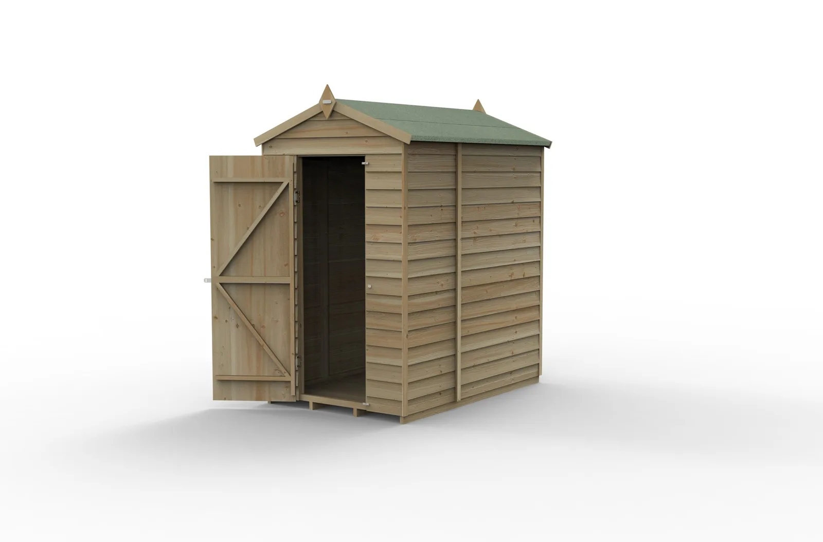 4LIFE Apex Shed 4×6 – Single Door – No Windows — view 2 of 17
