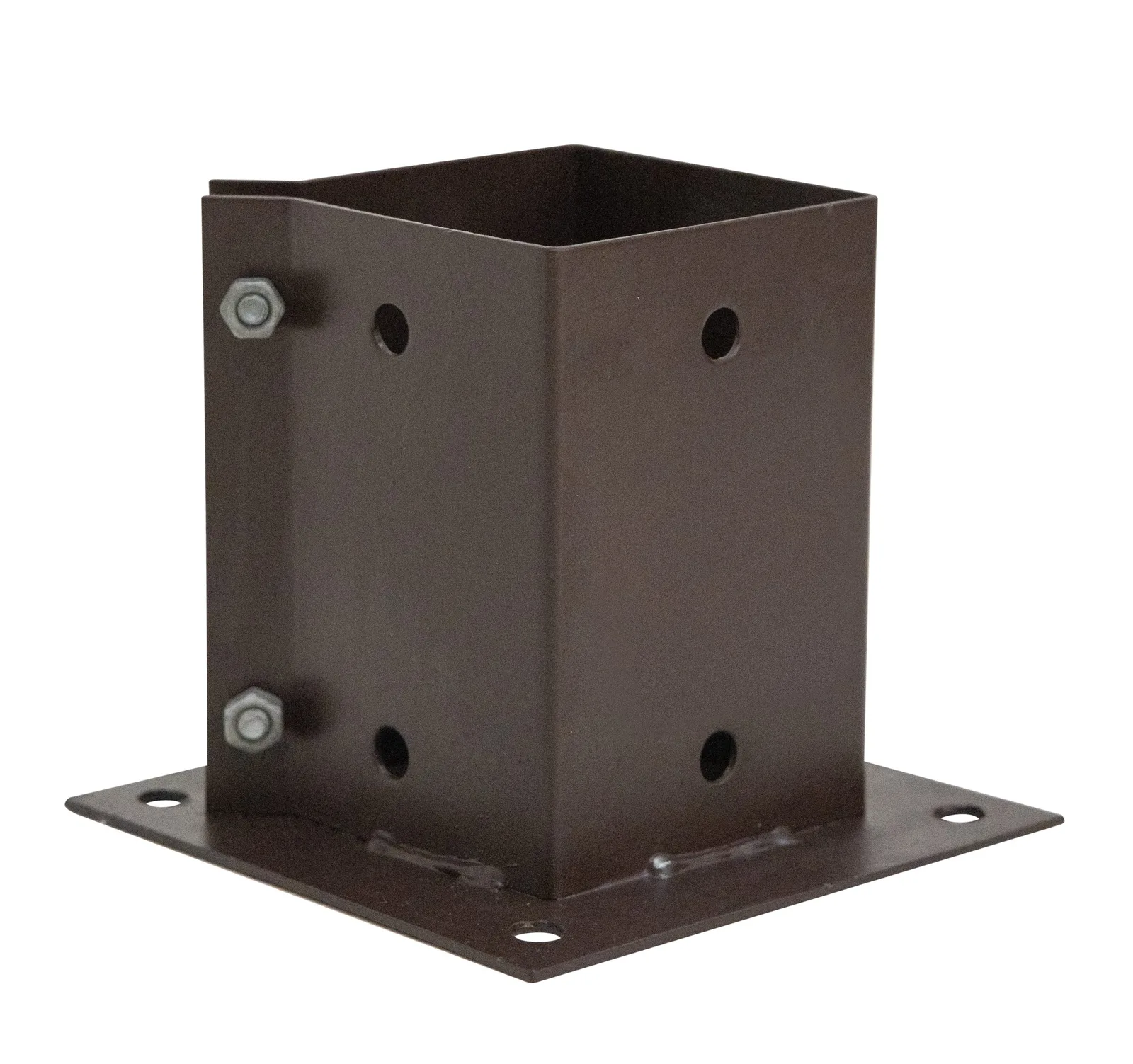 100mm BROWN – BOLT GRIP – FENCE POST BOLT DOWN — view 2 of 4