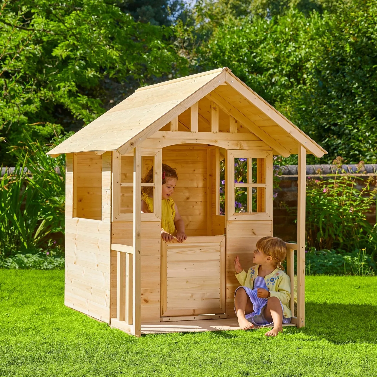 TP Toys Clover Cottage Wooden Playhouse - FSC® certified — view 2 of 3