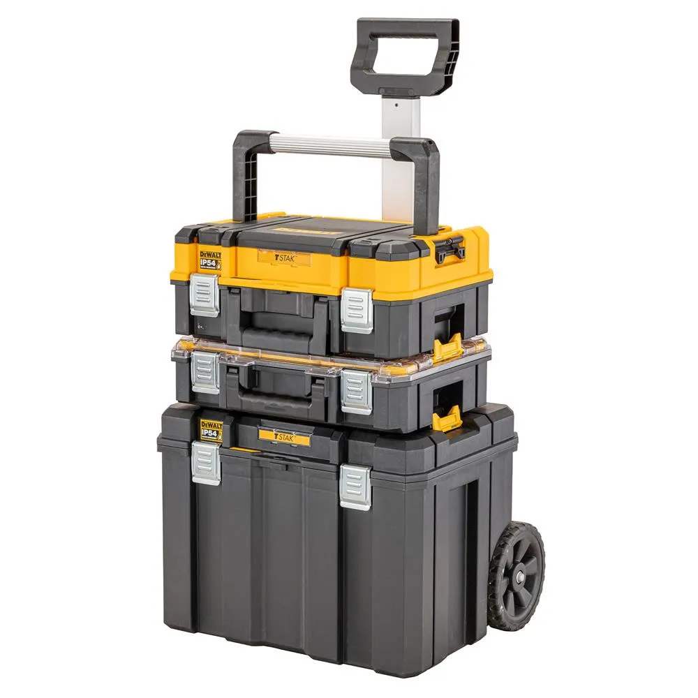 Dewalt Dewalt DWST83411-1 TSTAK 2.0 Mobile Box Bundle with Organiser Cases & Deep Wheeled Storage Box — view 2 of 3