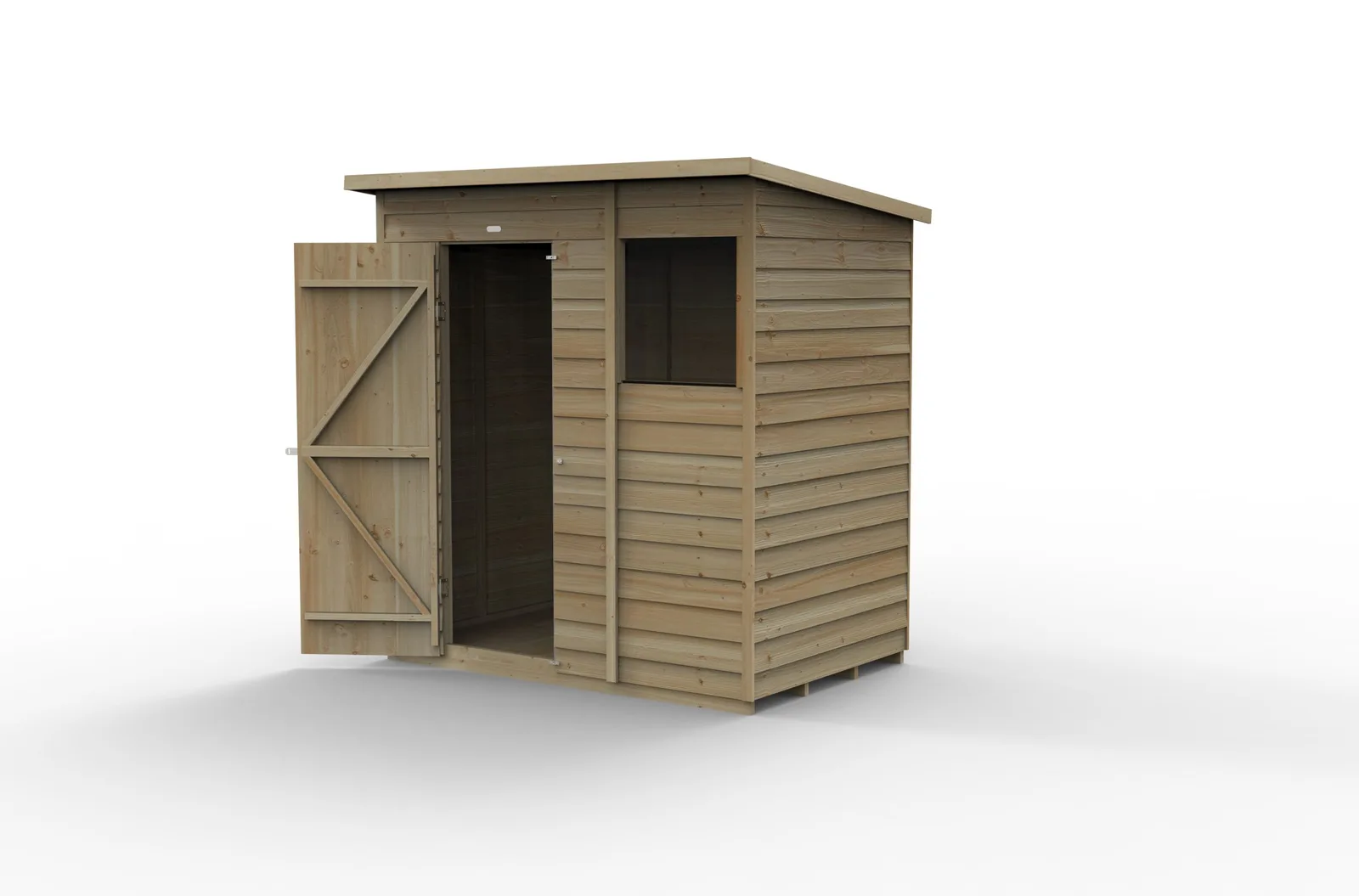 4LIFE Pent Shed 6×4 – Single Door – 1 Window — view 2 of 17