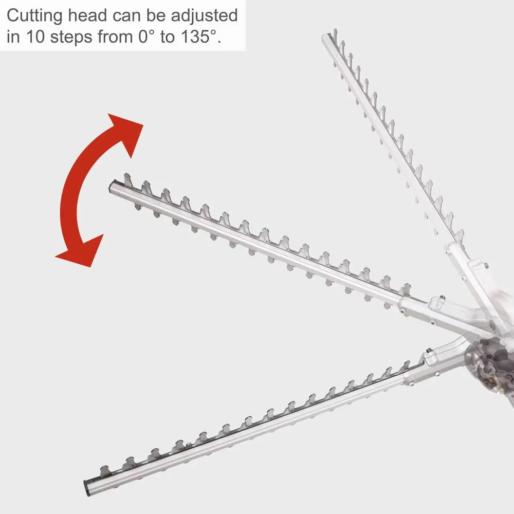 Scheppach Scheppach ETHT1000 Telescopic Electric Hedge Trimmer — view 2 of 3